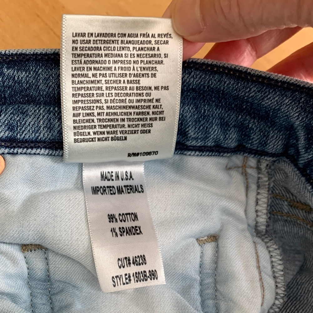 Citizens Of Humanity Classic Blue Straight Jeans - Picture 7 of 12